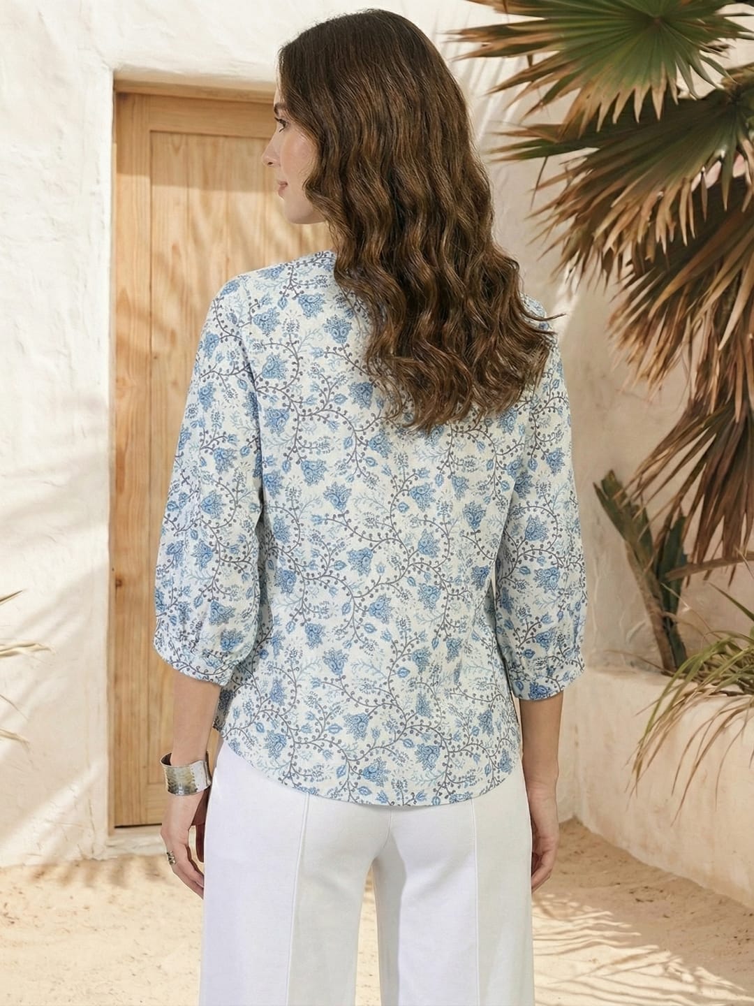 The Kurti Collection Women Summer Floral printed Top