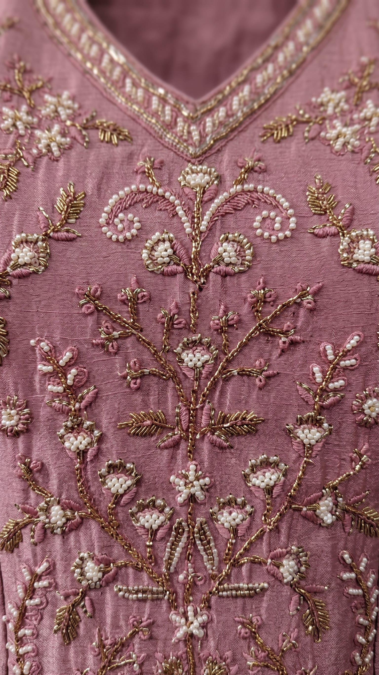 Women's Embroidered Shimmer Short Kurta With Palazzo And Dupatta