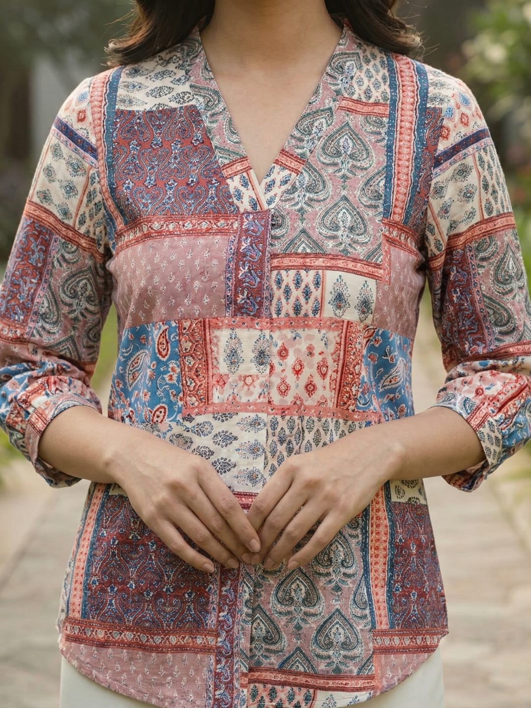 The Kurti Collection Women Summer Floral printed Top