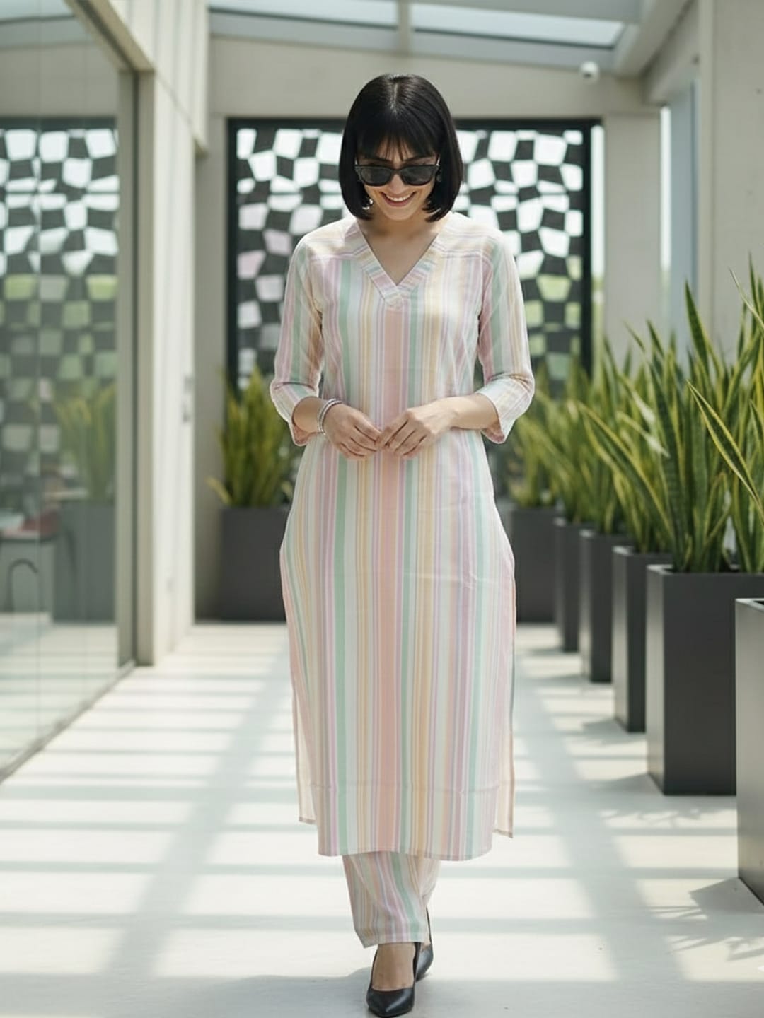 Modern & Artistic Kurta Set