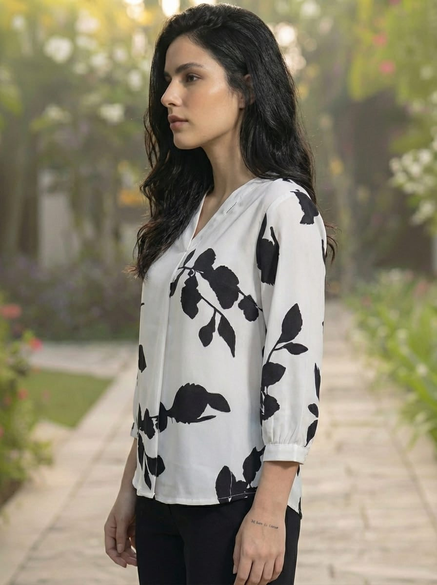 The Kurti Collection Women Summer Floral printed Top