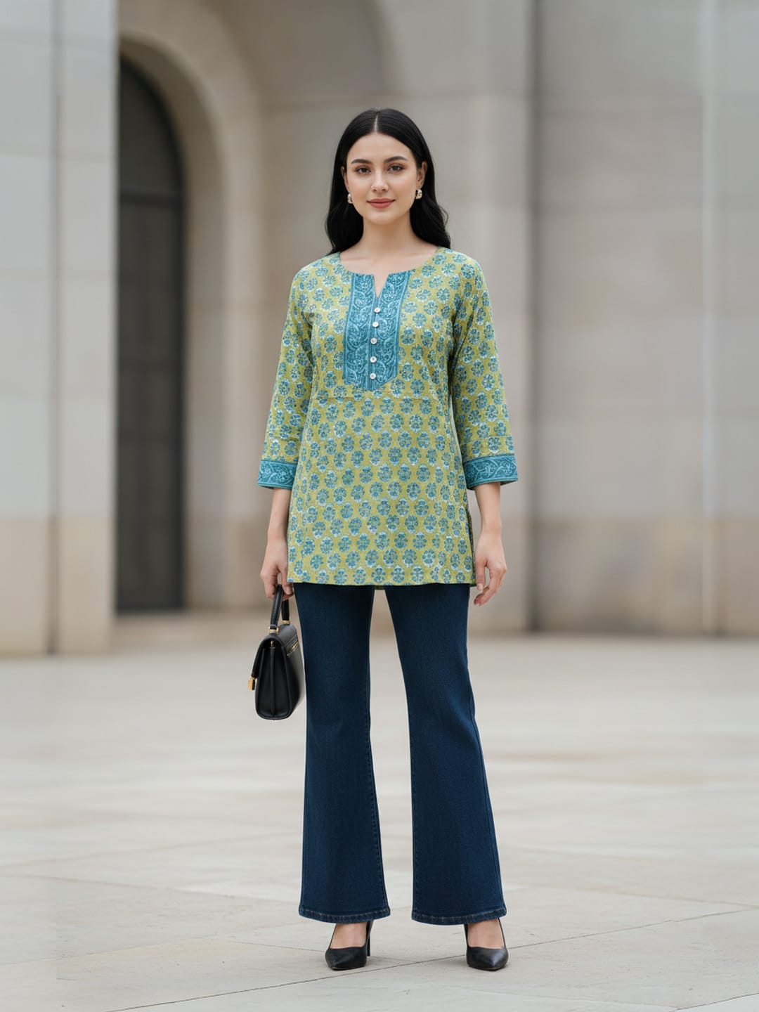 Contemporary Cotton Tunic