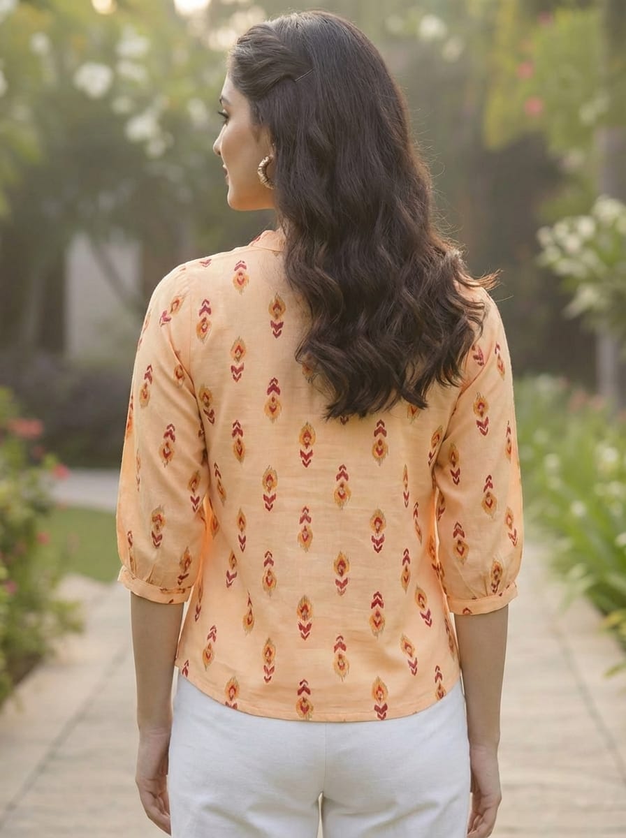 The Kurti Collection Women Summer Floral printed Top