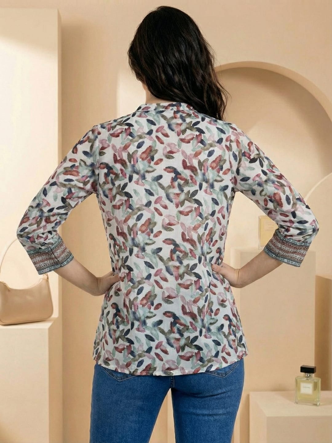 The Kurti Collection Women Summer Floral printed Top