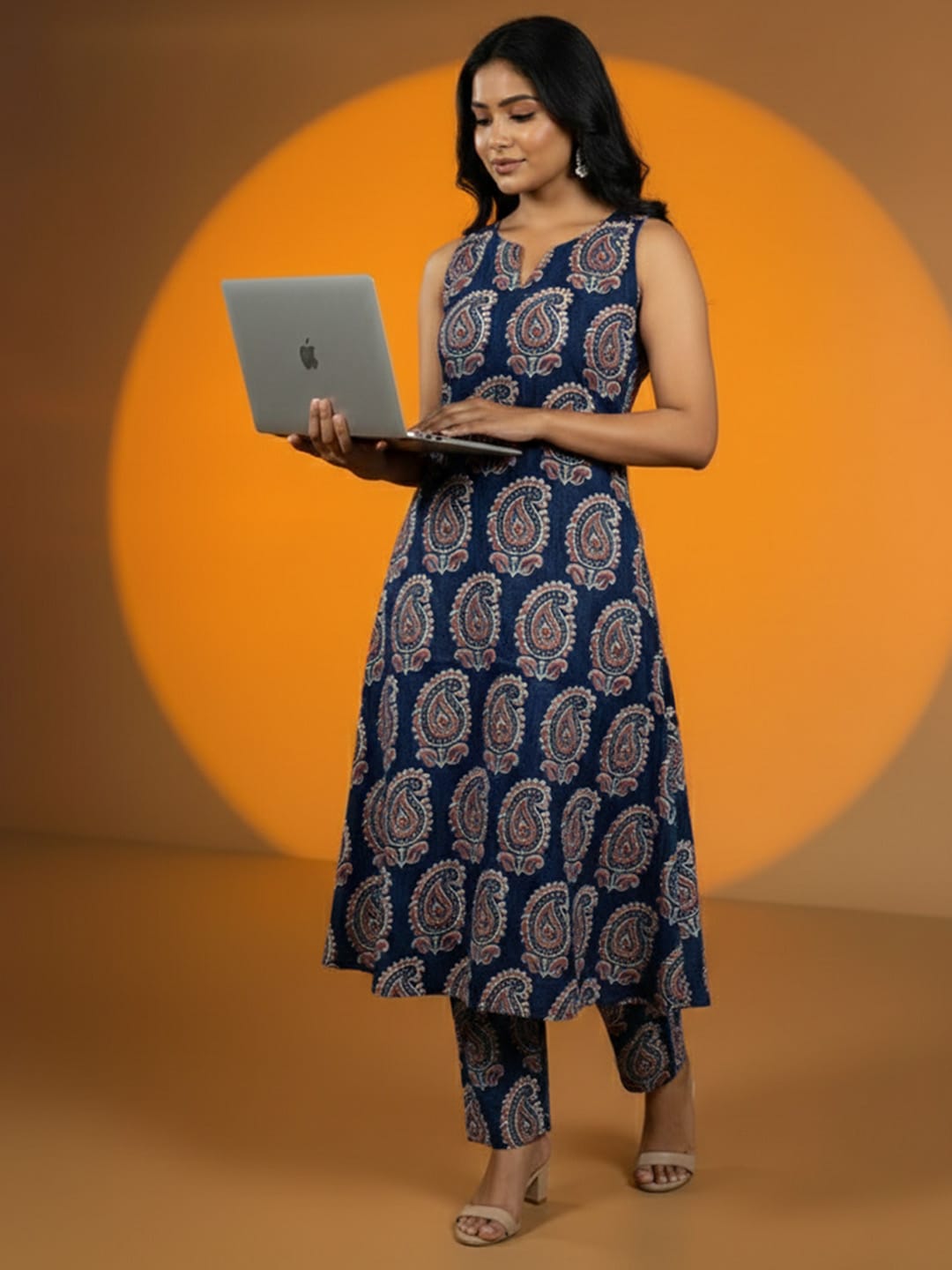 Blue Summer Kurta set