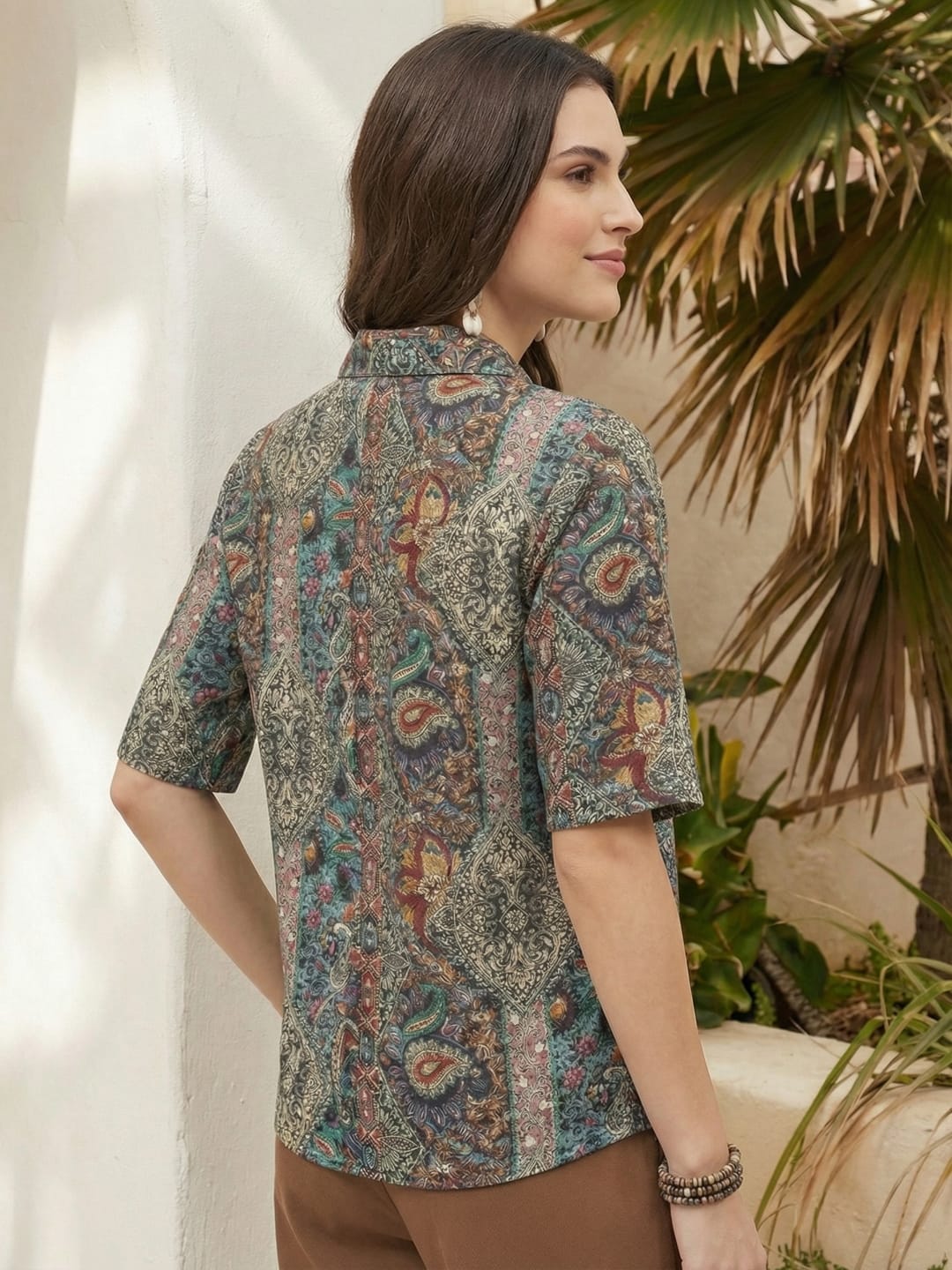 The Kurti Collection Women Summer Floral printed Top