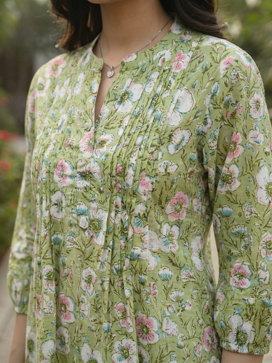 The Kurti Collection Women Summer Floral printed Top
