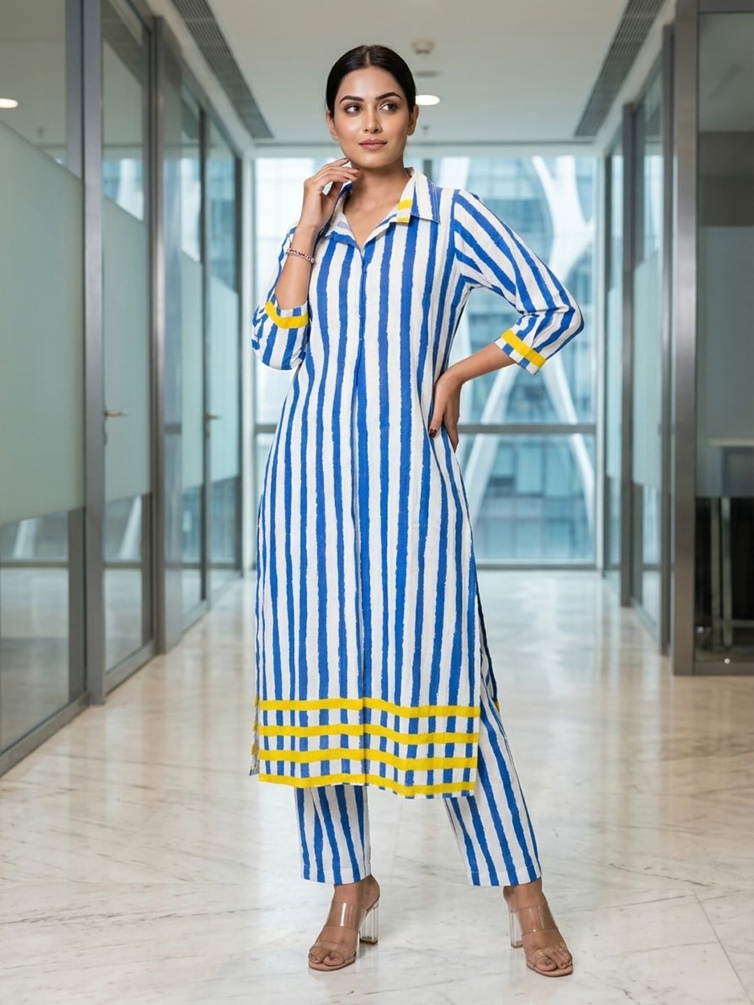 The Minimalist Fusion Kurta Set