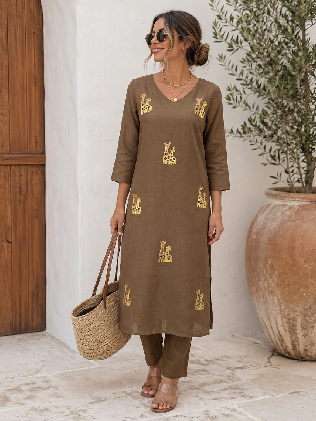 Wild SaffronWomen's Kurta Set