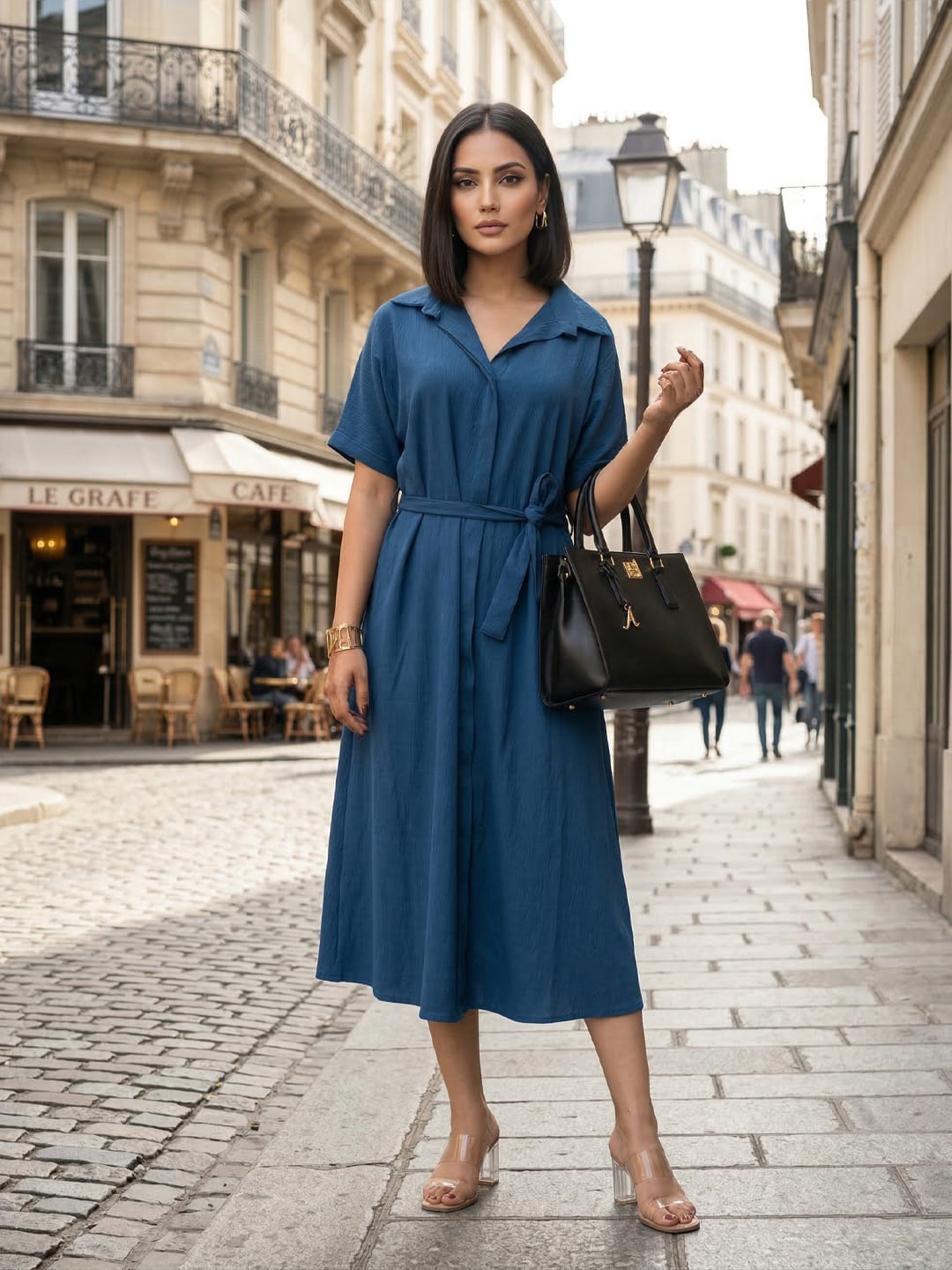 Deep Teal Serenity Dress