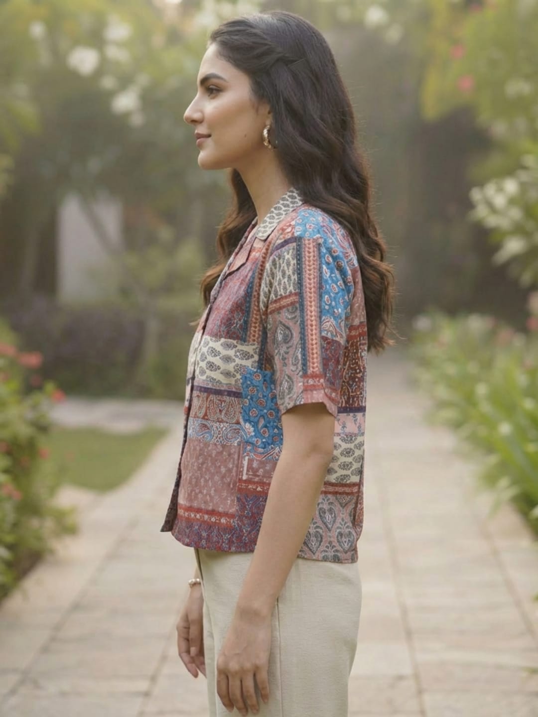 The Kurti Collection Women Summer Floral printed Top