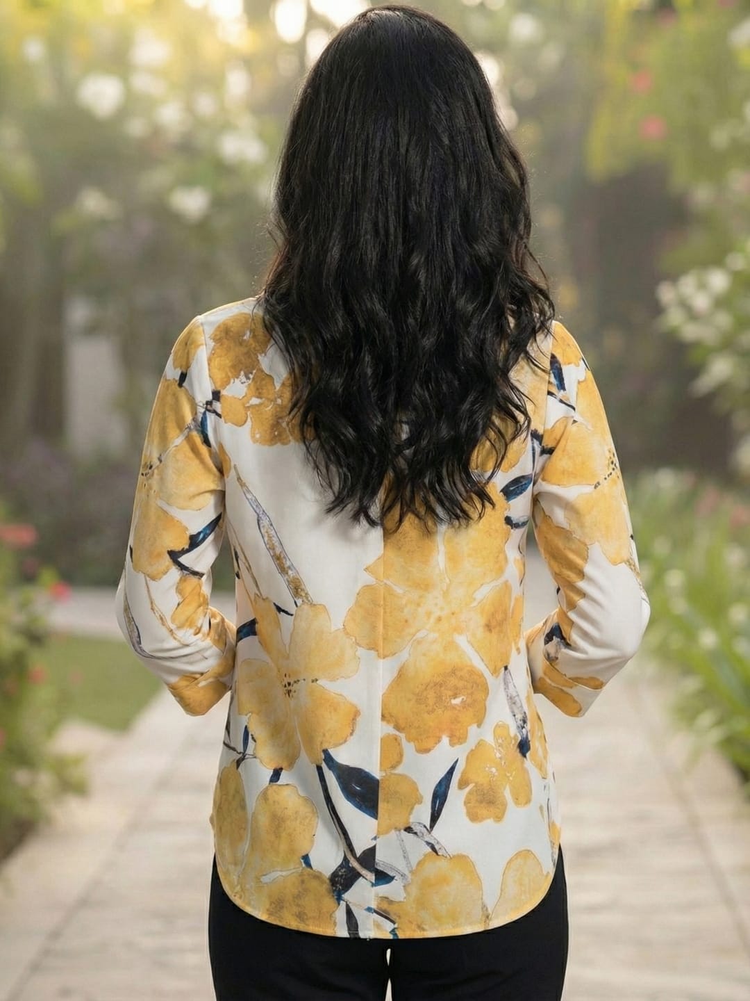 The Kurti Collection Women Summer Floral printed Top
