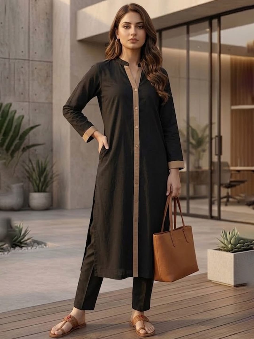 Minimalist & High-End Kurta Set