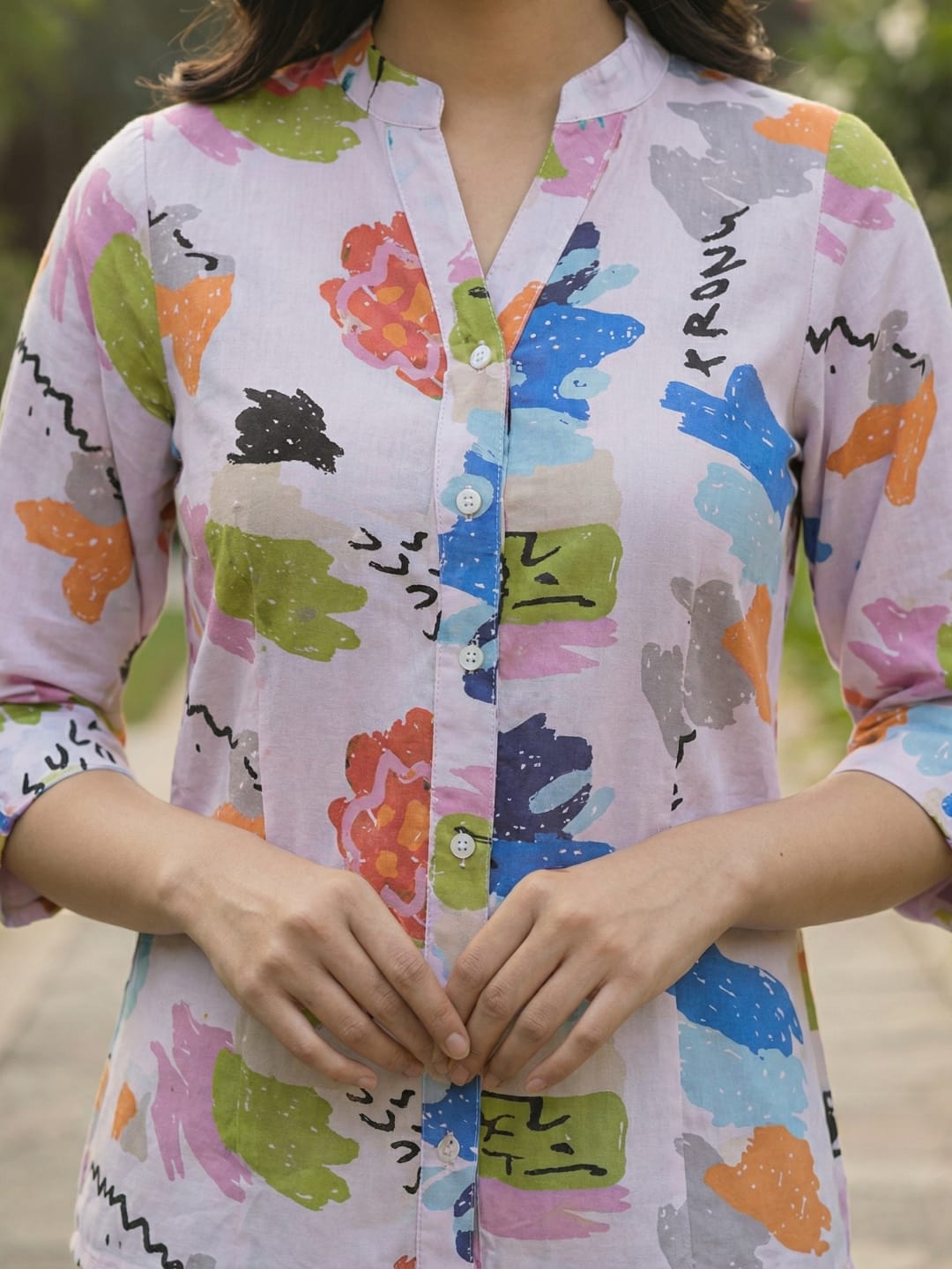 The Kurti Collection Women Summer Floral printed Top
