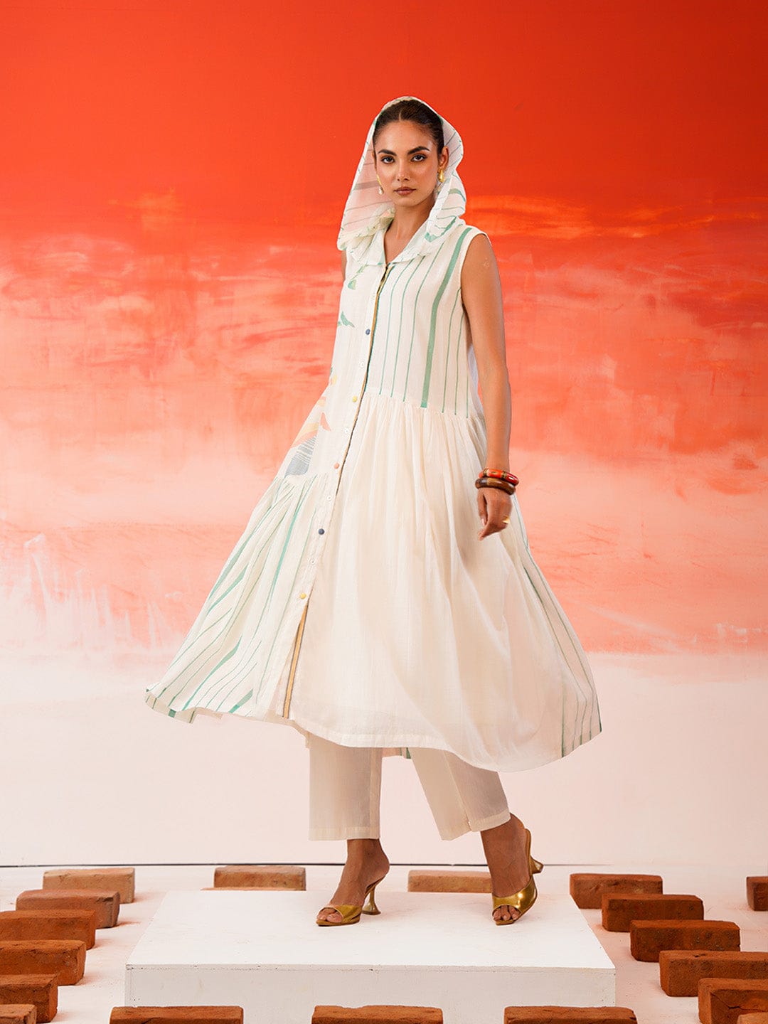 Classy A-Line Kurta Set