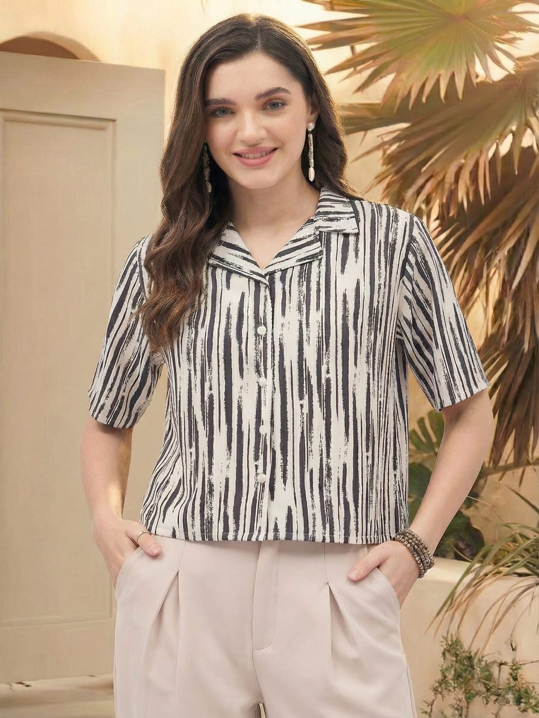 The Kurti Collection Women Summer Floral printed Top