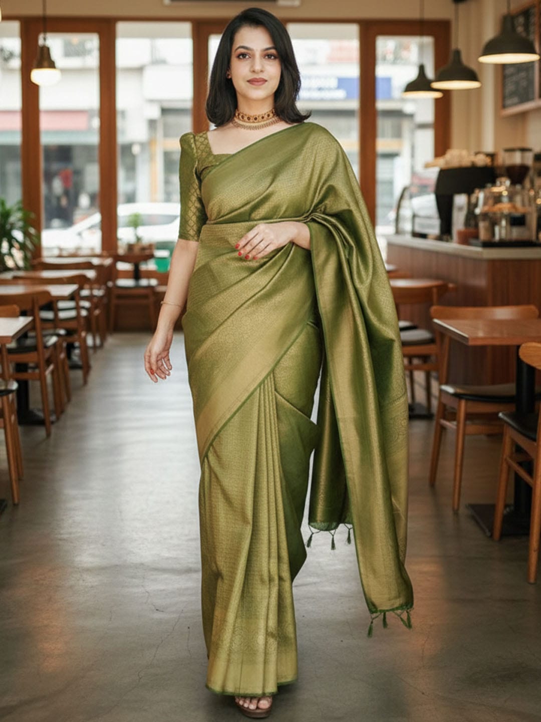 The Fusion Drape in black