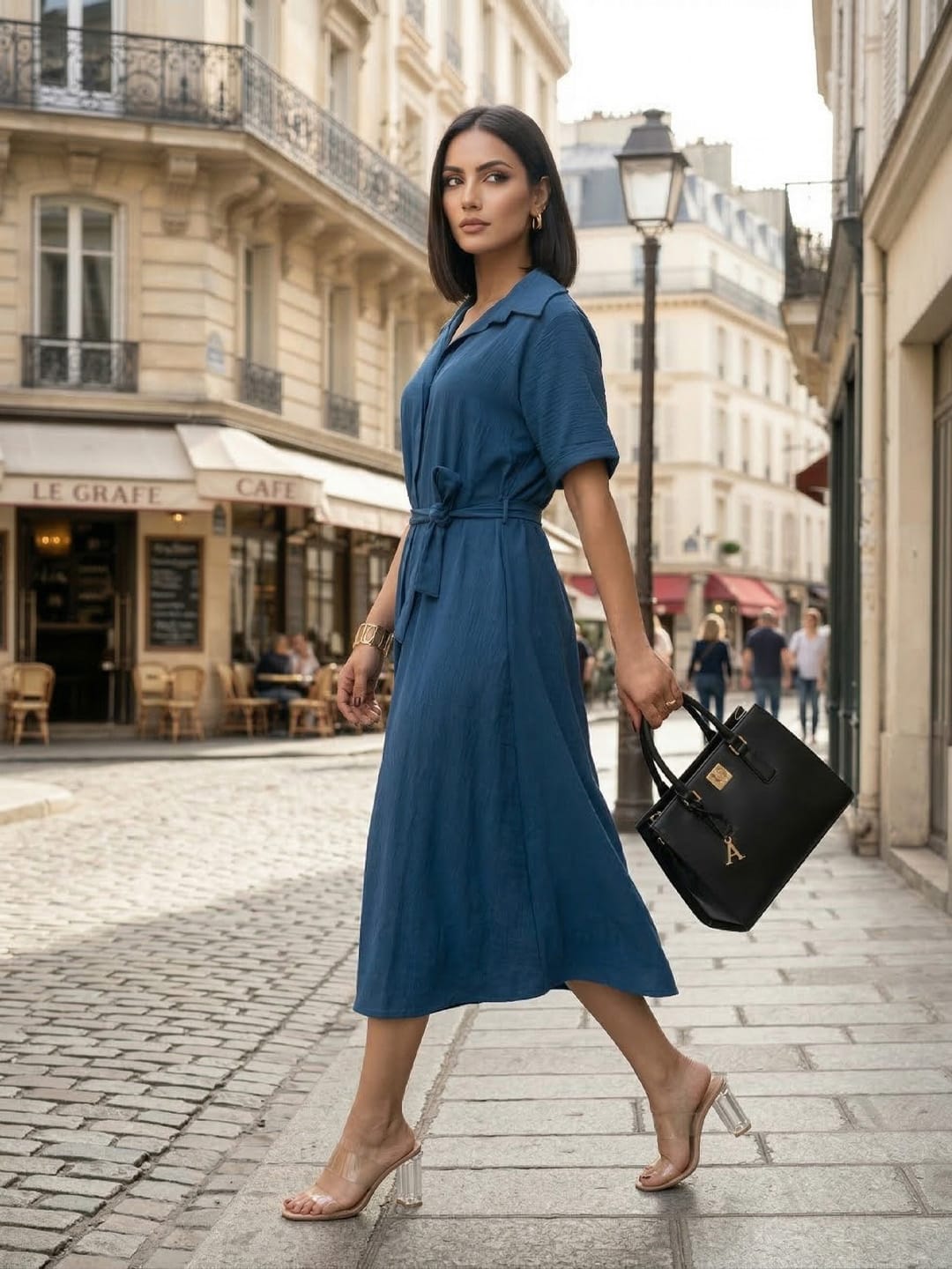 Deep Teal Serenity Dress
