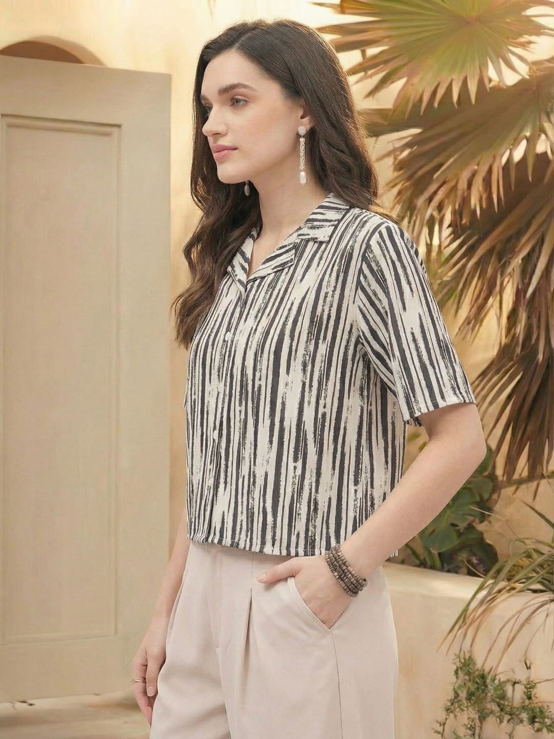 The Kurti Collection Women Summer Floral printed Top