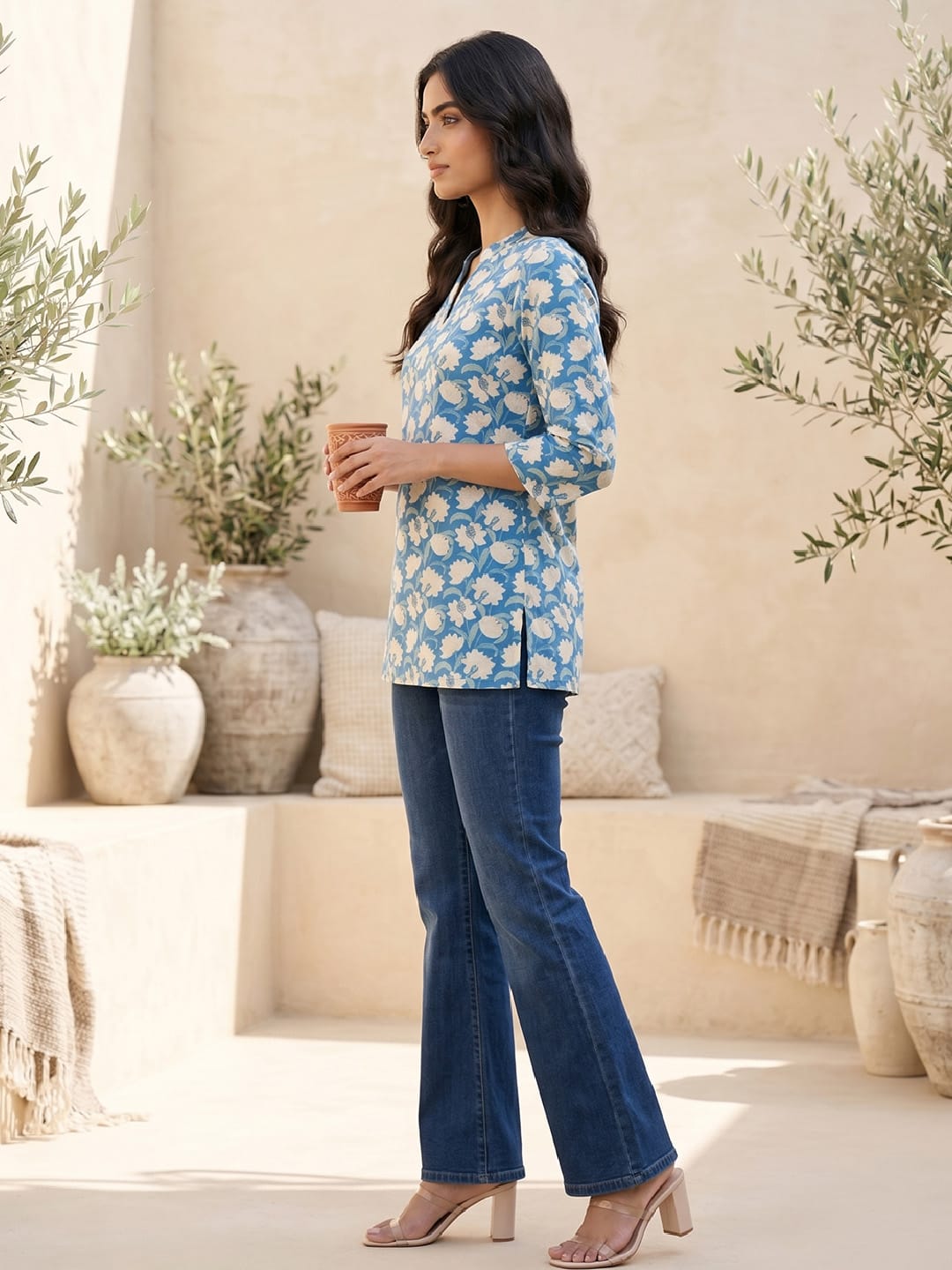 The Summer Bloom Women's Kurta