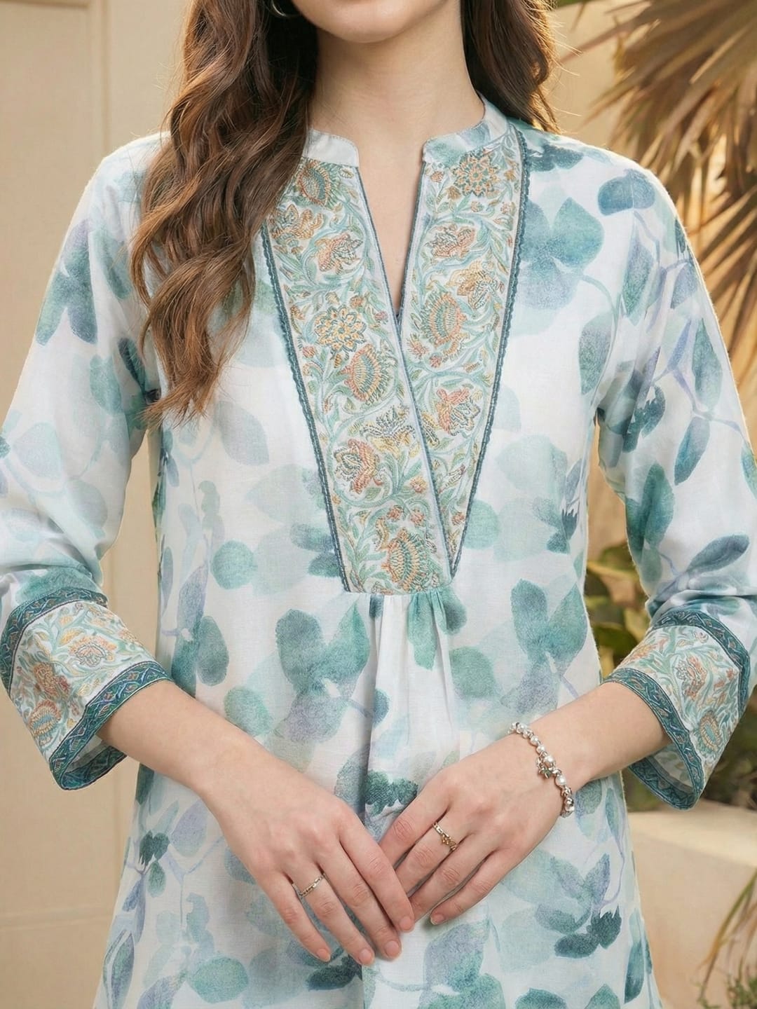 The Kurti Collection Women Summer Floral printed Top