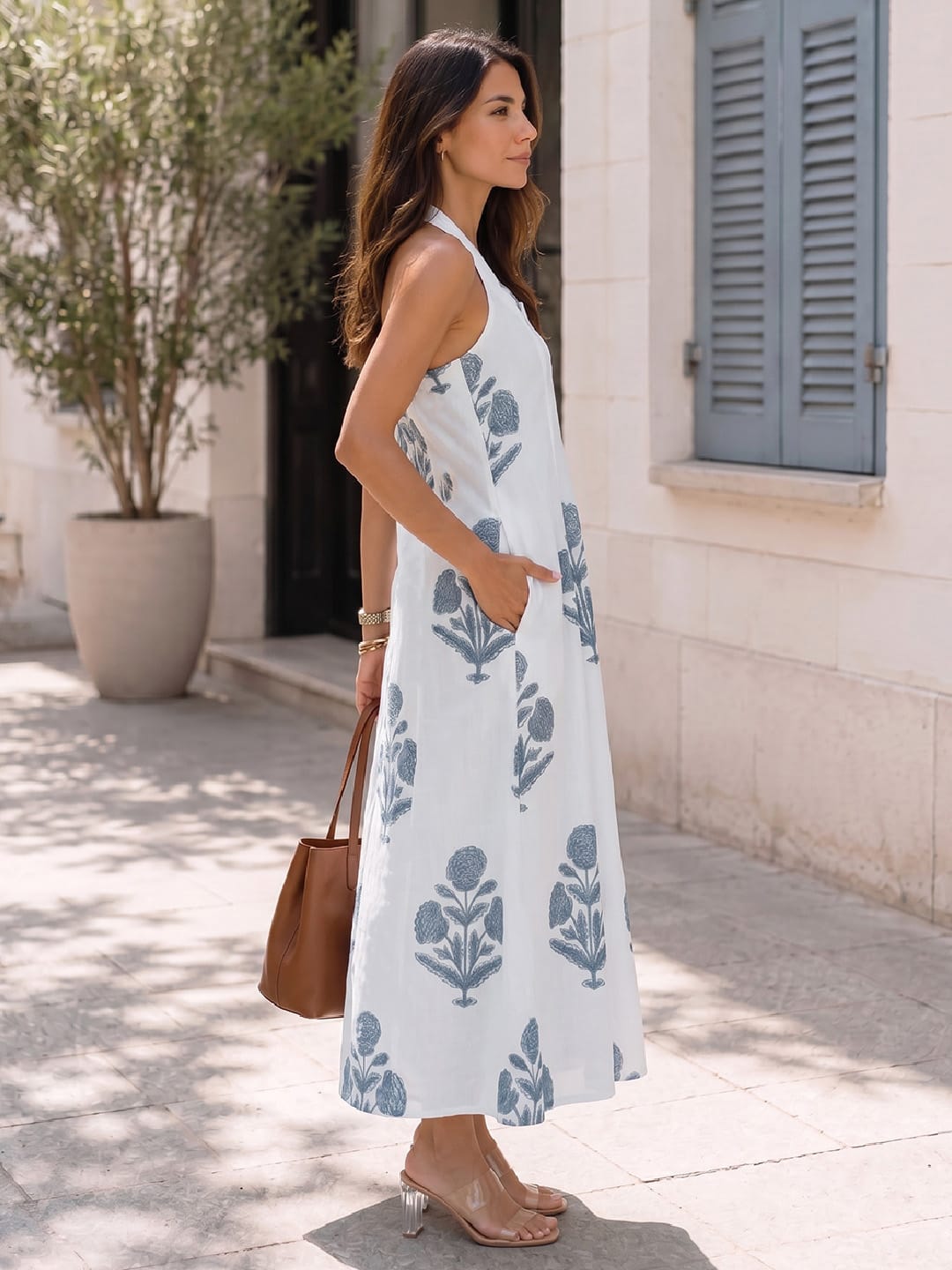 The Kurti Collection White Colored Women Summer Dress