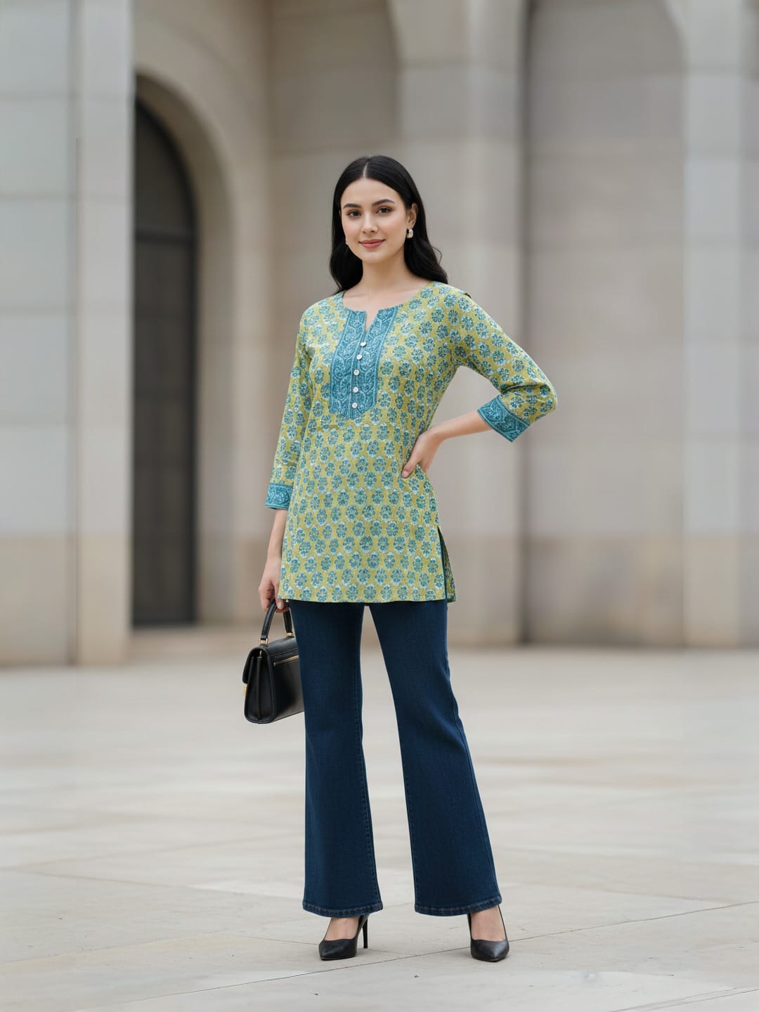 Contemporary Cotton Tunic