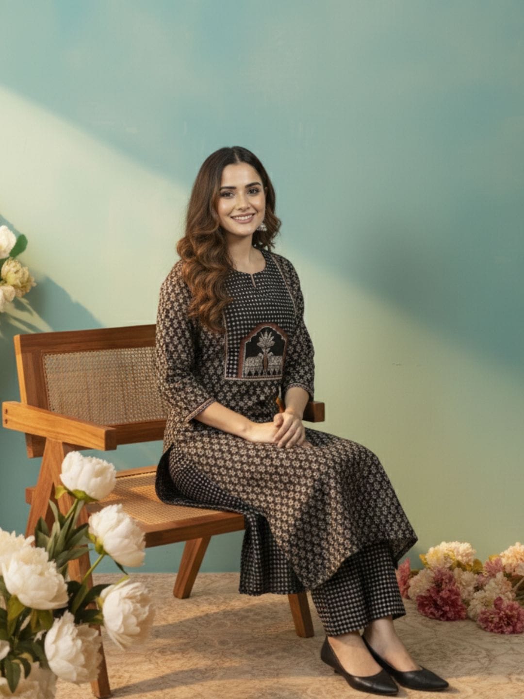 Fusion Cotton Kurta Set