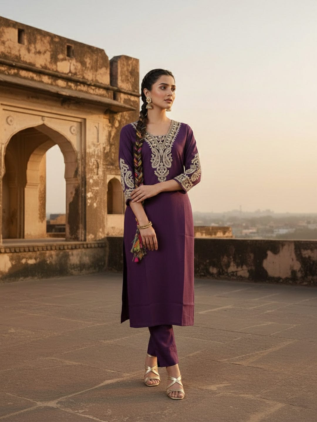 Modern & Minimalist Ethnic Kurta Set