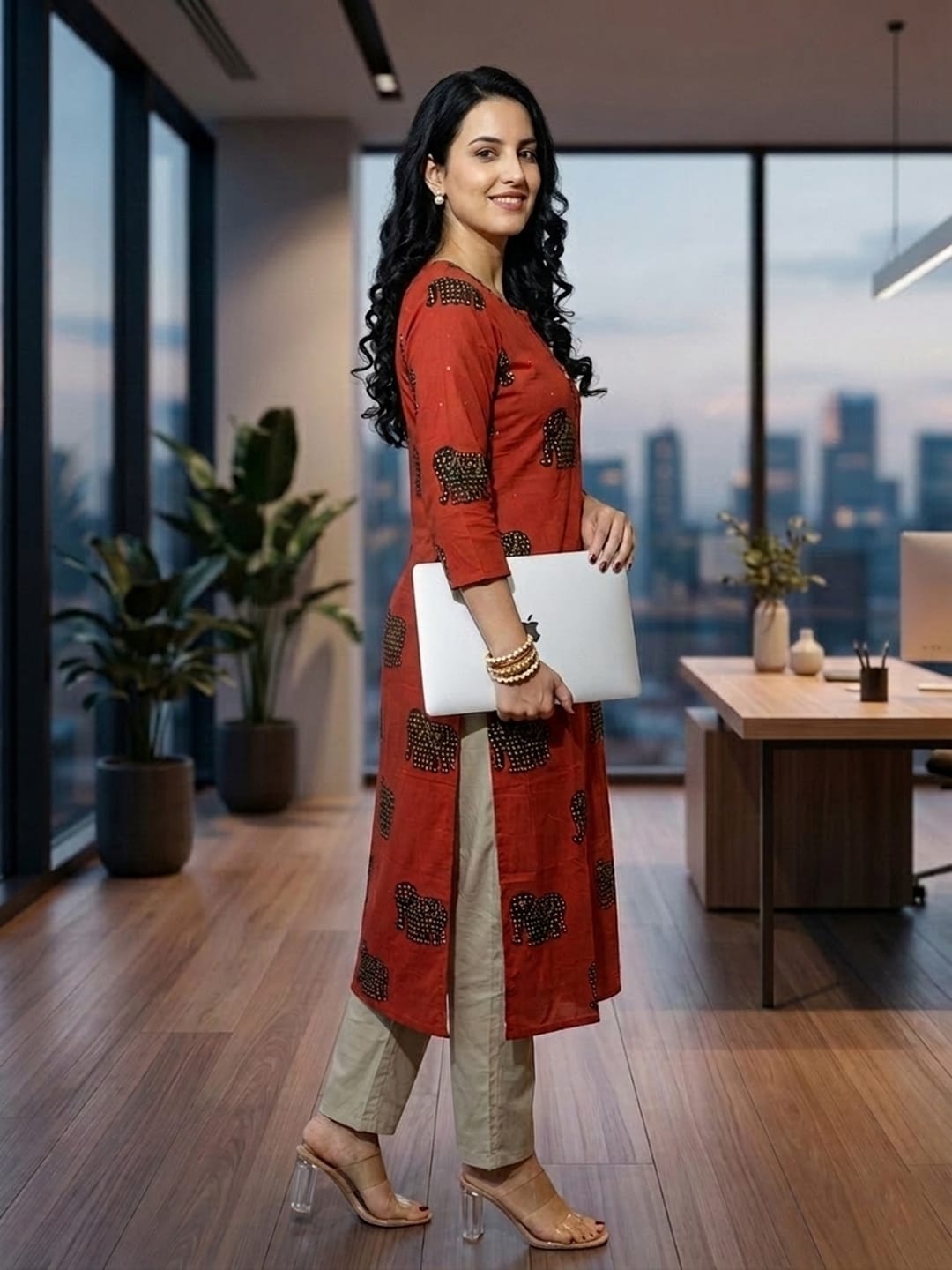 Kurta With Effortless Elegance