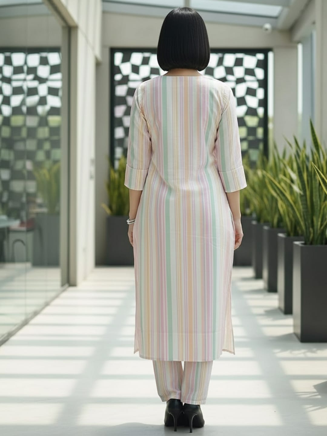 Modern & Artistic Kurta Set