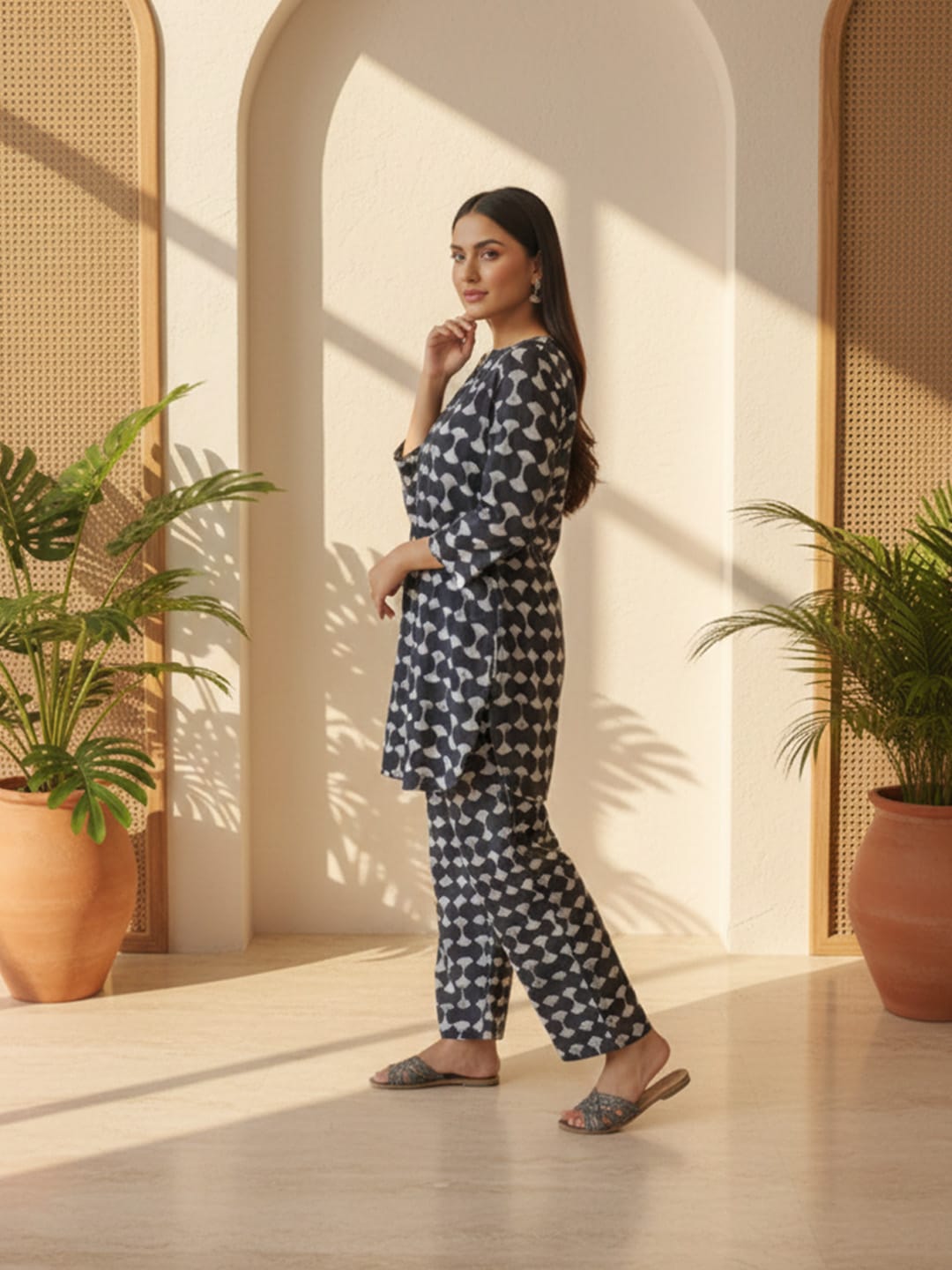 Casual & Earthy Co-ords Set