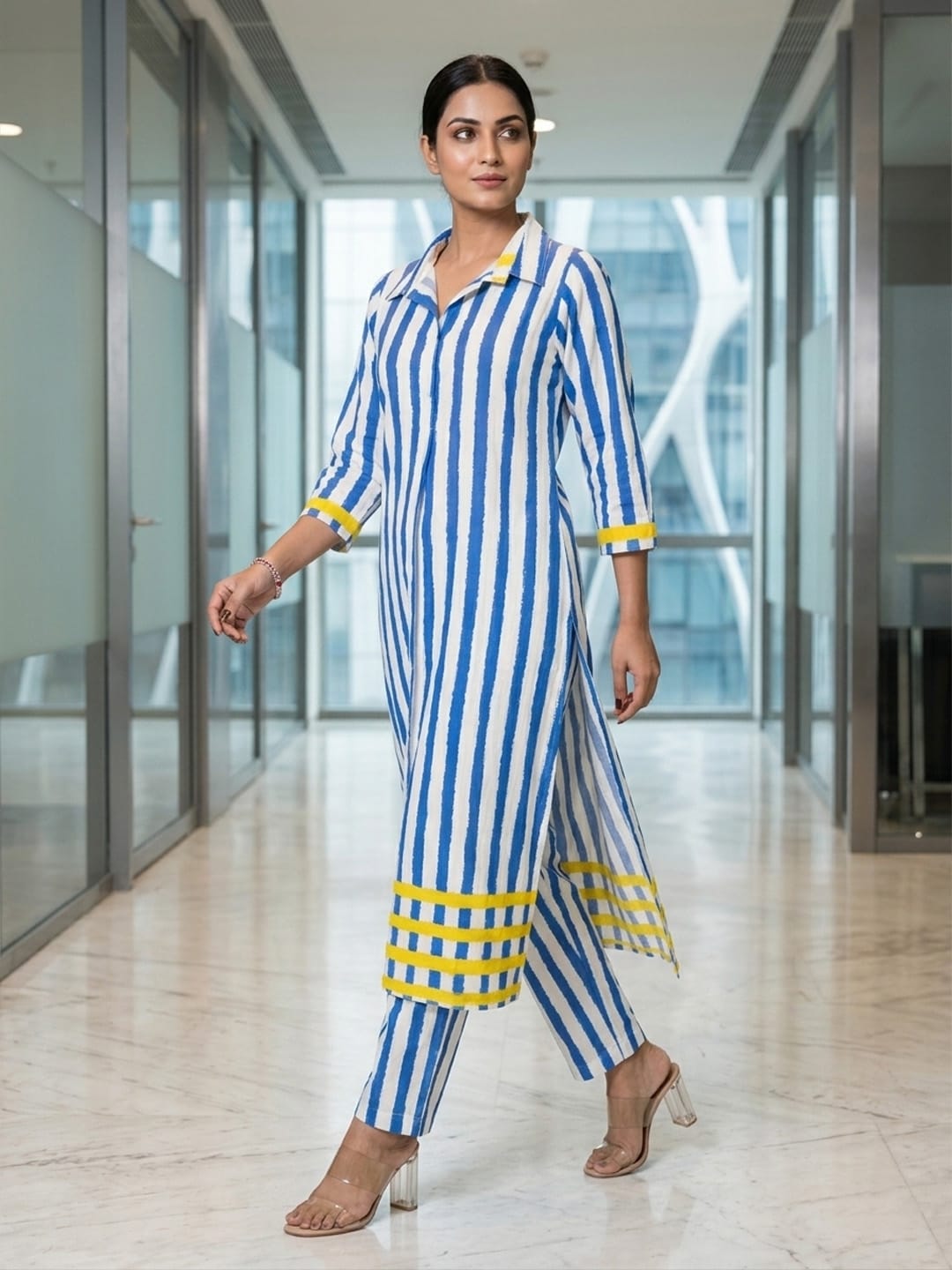 The Minimalist Fusion Kurta Set