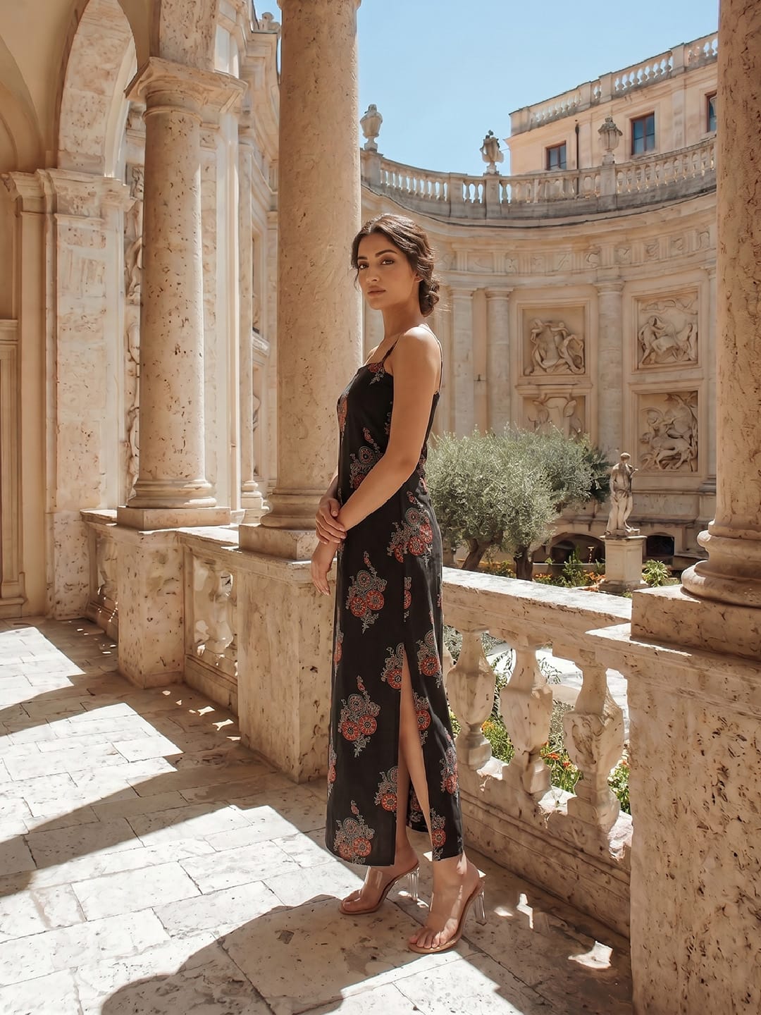 The Kurti Collection Black Colored Women Summer Dress