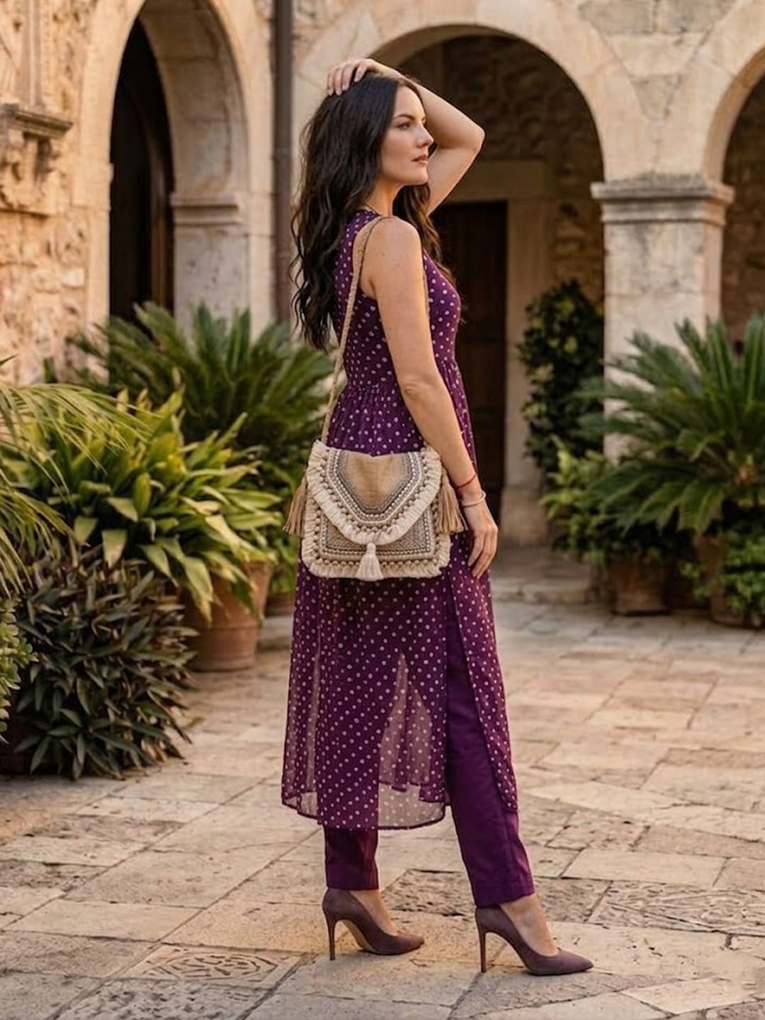 Graceful & Poetic Fusion Kurta Set