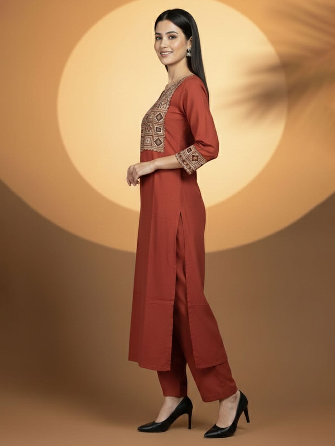 Aline Classic Kurta Set With Dupatta