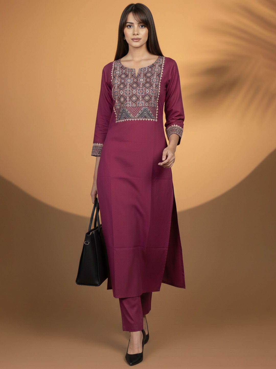 Aline Classic Kurta Set With Dupatta