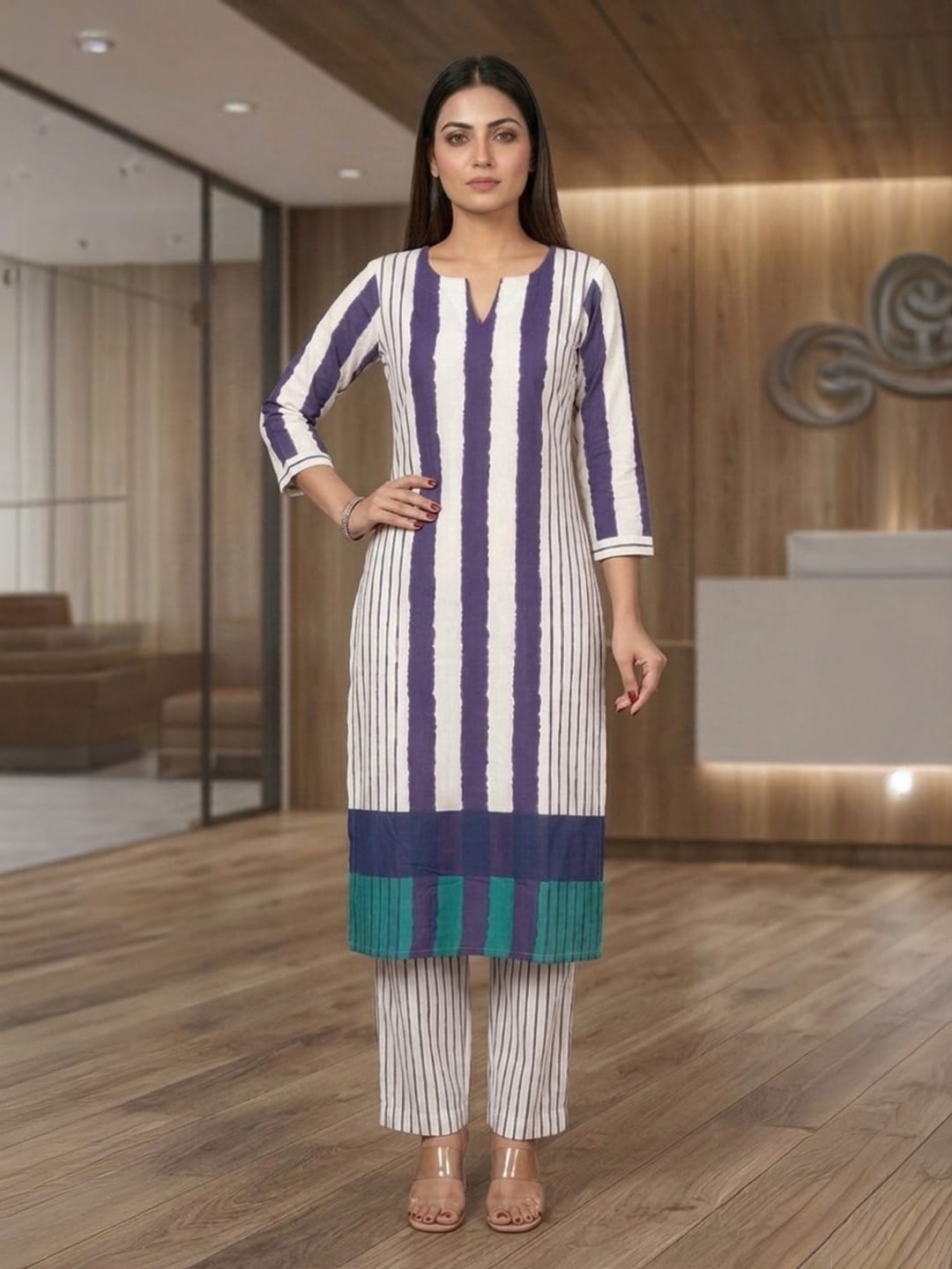 Evening Fusion Kurta Set