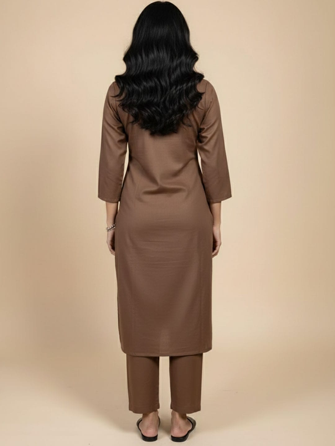 The Kurti Collection Women V Neck Straight Kurta With Pants & Dupatta