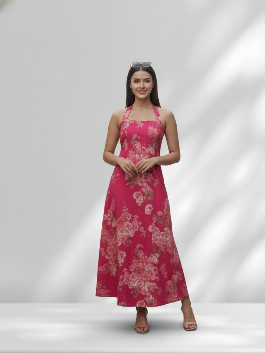 Trendy Cotton Maxi Dress