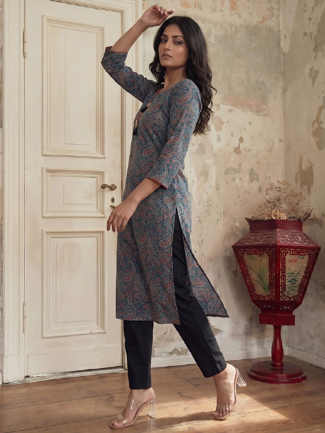 The Boho Tassel Women's Kurta