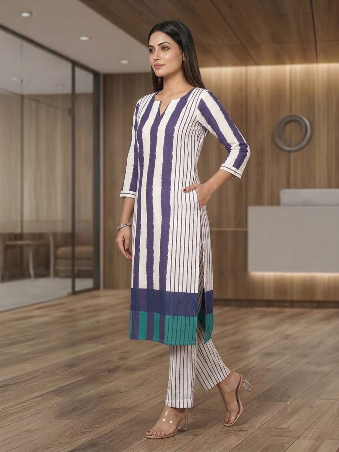 Evening Fusion Kurta Set