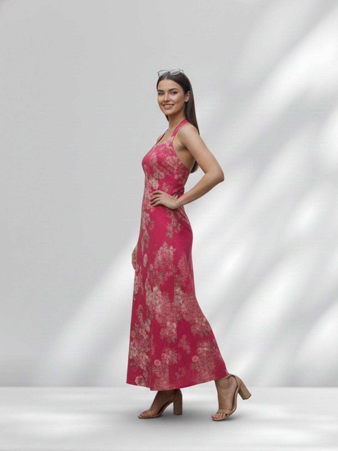 Trendy Cotton Maxi Dress