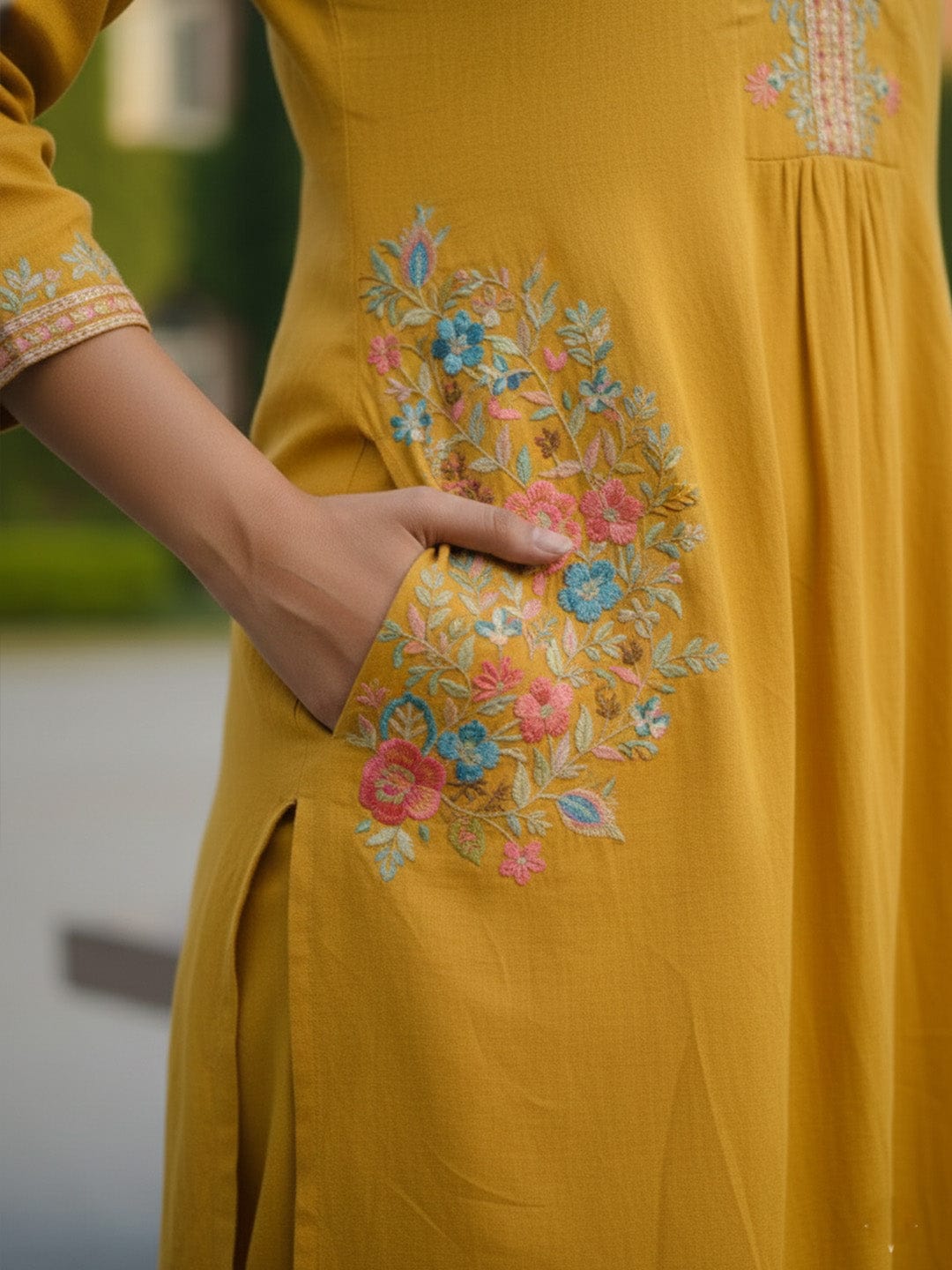 Marigold Charm Kurta set