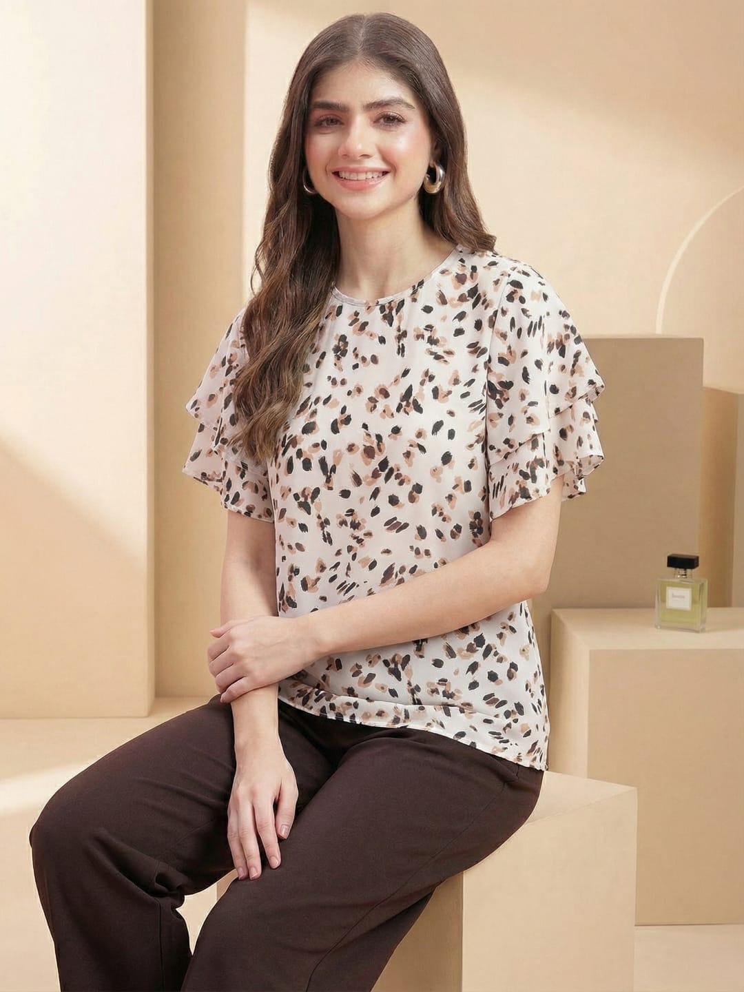 The Kurti Collection Women Summer Floral printed Top
