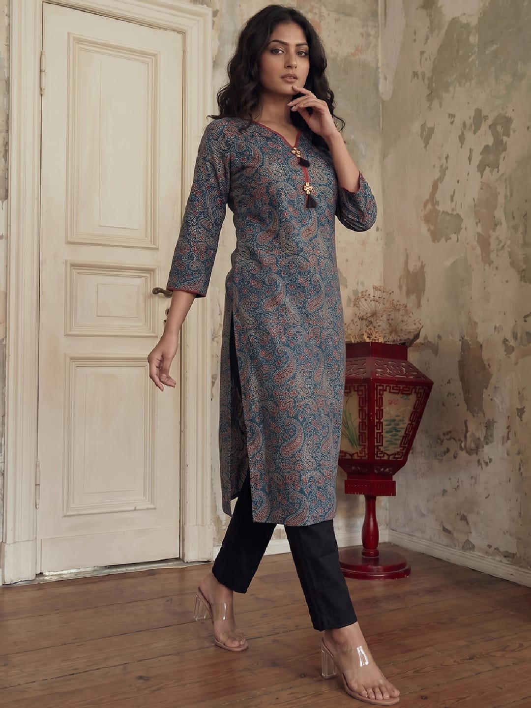 The Boho Tassel Women's Kurta