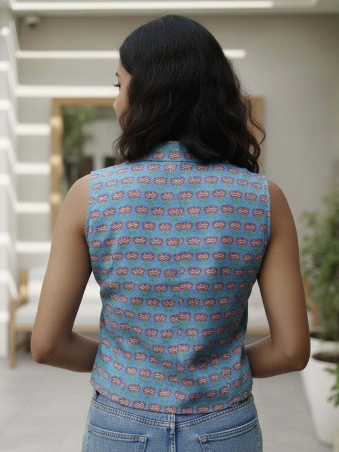 Heritage Notch-Collar Top