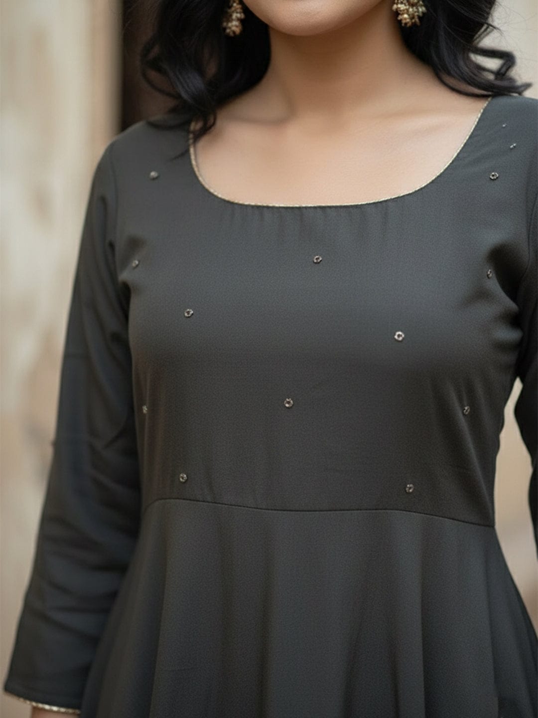 Contemporary Ethnic Kurta Set With dupatta