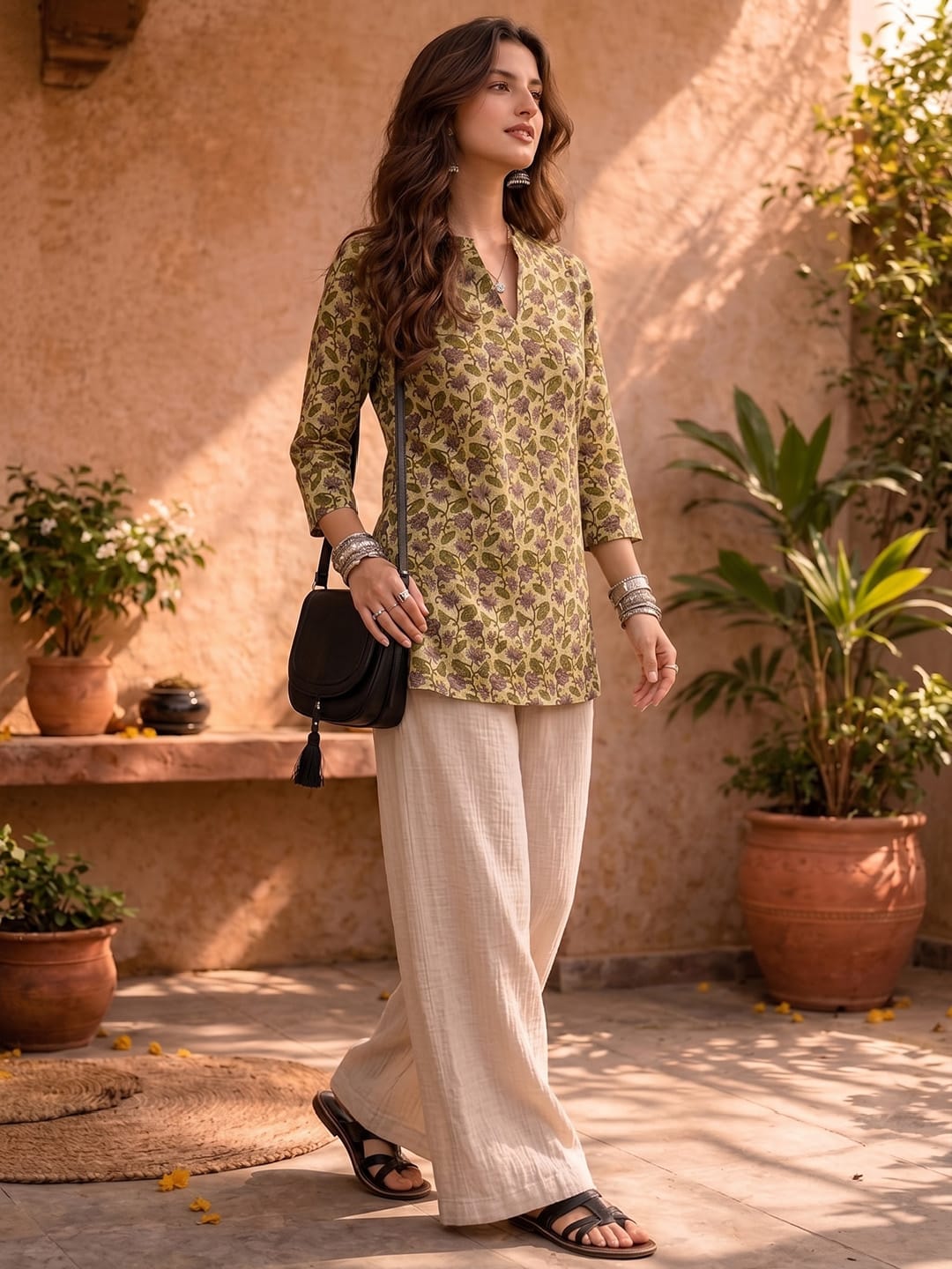 The Mustard Lotus Women's Kurta
