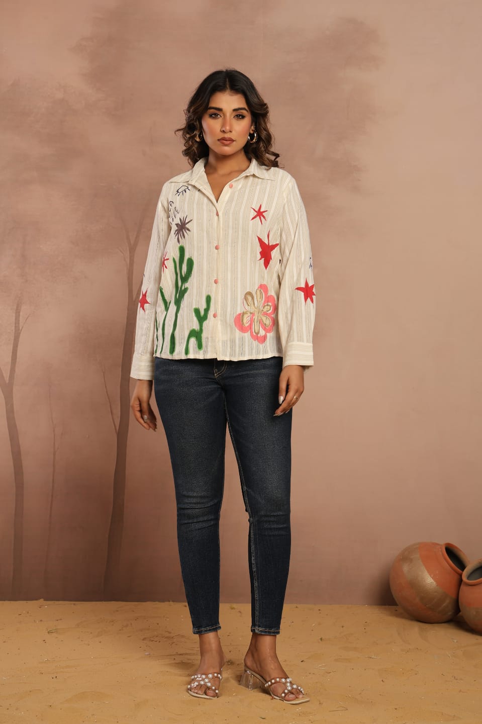 Premium Shirt With Quirk Print